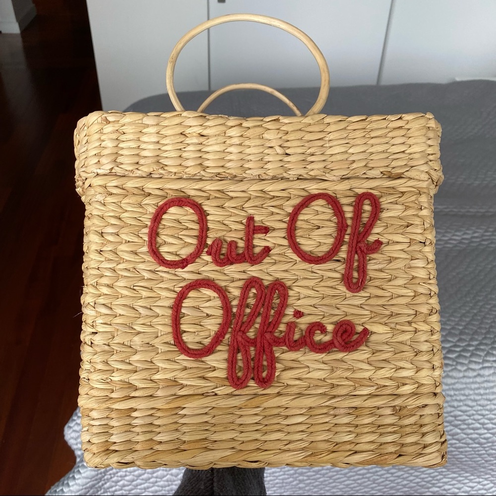 Poolside ‘Out of Office’ Beach Tote